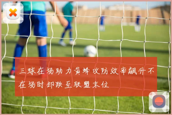 三球在场助力黄蜂攻防效率飙升不在场时却跌至联盟末位